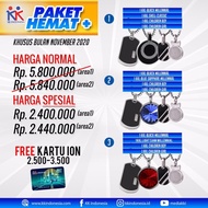 LIMITED EDITION PAKET HEMAT 4 KALUNG KK LIFORCE MILENIAL KODE 1001