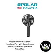 OPOLAR Opolar 10,000mAh Inch Handheld Fan with Super Power Battery Portable Operated Travel Fan