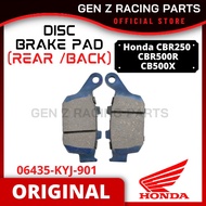 Honda CBR250 / CBR250R / CBR300R / CBR500R / CB500X Brake Pad Set Rear Brek Pair [Back](OE)