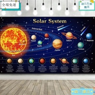 Tapestry Wall Hanging Cloth Room Decoration Bedroom Living Dining Solar System Poster Planet 01999