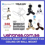 YOUKAIN by Acorn Oscillare Smart WIFI Corner Fan YJ-713