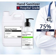 HAND SANITIZER . HAND SANITISER .ALCOHOL 75% SANITIZER [ LIQUID / GEL ]. FAST SHIPPING