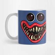 Huggy wuggy face playtime Huggy Mug Glass