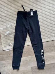 最後1條 全新 英國 Jack Wills JW 深藍色 Navy Legging 貼身褲 長褲 運動褲 Jeggings 瑜珈褲 Yoga Pants Jeggings Leggings 經典 刺繡