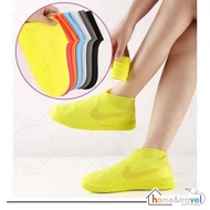 R135 Shoe Cover Silicone Rubber Protective Waterproof Gray