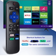 M-KY Applicable to Hisense/TCL/Onn/RCA/Westinghouse/RokuSmart TV Infrared Remote Control IIQS