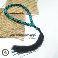 33 beads of genuine Firus Stone prayer beads made of 8mm Stone.