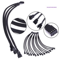 [Sanfu] Motherboard Four-Pin One-Point Three Extension Cable 4Pin 4-Pin 1 Point 3 Adapter Fan pwm Te