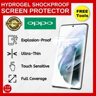 Hydrogel Screen Protector OPPO A96 A95 A94 A93 A92 A76 A73 A53 防爆水凝膜 TipTop Gadget