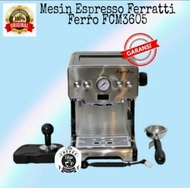 Mesin kopi espresso ferrati Ferro Fcm3605 Free tamper mat