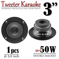 TERJAMIN ASLI TWEETER DOUBLE MAGNET 3 INCH TWETER 8OHM MAX 50W AUDIO