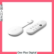 Google - Chromecast Google TV 4K Screen Mirroring Dongle 串流媒體 播放器 電視棒 影像投射 智能家居 白色 平行進口