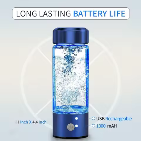 Hydrogen Water Bottle, Portable Hydrogen Water Ionizer Machine, Hydrogen Water Generator