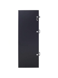 Steel Parcel Drop Box, Locking Letterbox, Multi Compartments, Black