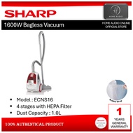 Sharp Vacuum Cleaner Bagless 1600W  Vacuum Cleaner - ECNS16