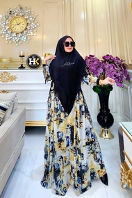 New Jelita Syar'i Series HK By Dermawan ORI Hijab Gamis Syari Kekinian