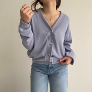 Peach Poppy CANDY Knit Top Cardigan - Atasan Cardi Wanita Baju Panjang Knitwear