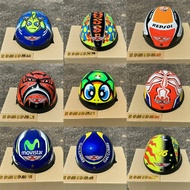 100%ORIGINAL III Helmet half Cut Helmet TURTLE/SHARK 46 /MARQUEZ/VALE/REPSOL/GAULOISES/SOLELUNA/REPT
