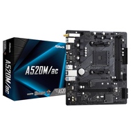 ASRock A520M/ac - Micro ATX AMD Motherboard / AMD AM4 / WiFi Ready