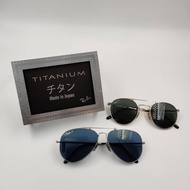 RayBan Aviator Titanium Sunglasses Original Authentic Made In Japan