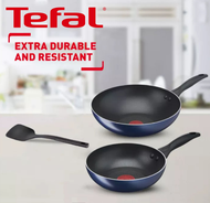 TEFAL ชุดกระทะ Clear Cook 3 ชิ้น: FP26 + WP28 + Spatula รุ่น B266S393