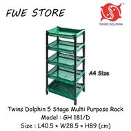 Twins Dolphin Multi Purpose Rack A4 Size / Kitchen Rack / Toilet Rack