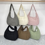 Puffer Carryall Swing Bag in Cashmere Pink, Comet Grey, Green, Praline Brown, Raven Black (not TPB The Paper Bunny)