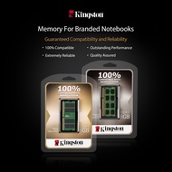 Kingston Memory for Branded Notebooks DDR3-1333MHz/DDR3-1600MHz - 4GB/8GB