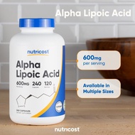 AlphaLipoic Acid 600mg Berberine HCl Capsules 889920260623