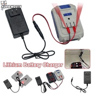 KOPIEWDX78JQ Dual-head Charger, Overload Protection Universal Lithium Battery Charger, 18/21V/24V Li