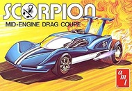 AMT Scorpion Mid-Engine Drag Coupe 1:25 Scale Model Kit Retro Reissue After 50+ Years, 392 Chrysler