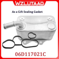 06D117021C Oil Cooler For VW Eos Jetta Passat Golf Audi A3 A4 TT Seat Toledo Leon Altea Exeo Skoda 0