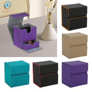 Dovewill Trading Card Deck Box Card Storage Box Card Holder Case Album Organizer Container Collectib
