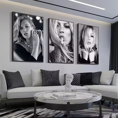 1pc Kate Moss Poster Poster Art Print Bar Living Room Furniture Decor
