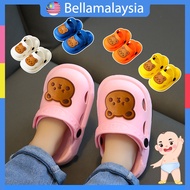 Bella 1-4 Years Baby Kids Walking Slipper Selipar Budak Lelaki Boy Girl Slipper Soft Soled Antiskid 