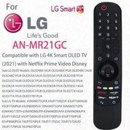 New AN-MR21GC Replacement TV Remote Controller (Without voice, pointer function) for LG OLED65C1PUB 65 C1 Series 4K Smart OLED TV (2021) with Netflix Prime Video Disney