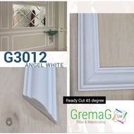 G3012/G3015/1ft to 4ft/SIAP POTONG/PRE ANGLE CUT/PVC Wainscoting/Deco Rumah/M3012/M3015/Gold wainscoting