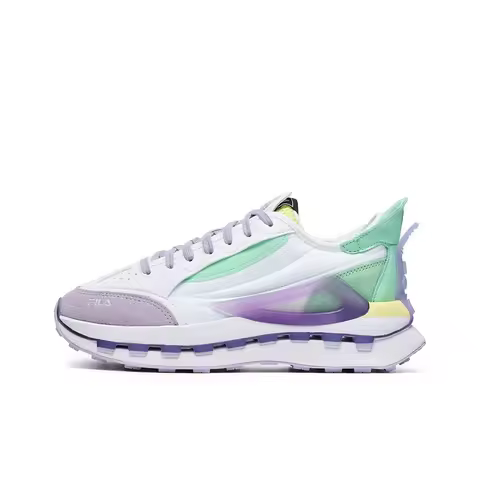FILA KM Casual Shoes Women's Low Top FILA White/Mauve F12W233113FWP