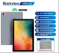 ❗新年照價68折至初五❗陳列貨品 Blackview Tab 8 10.1 吋 Android 10/ Google Play /4G 手機平板電腦 (4GB+64GB) 13.0MP 後置相機 6580mAh 平板電腦、實物圖片