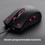 HyperX Pulsefire Core RGB Wired Gaming Mouse with 7 Programming Button up to 6200 DPI ( 4P4F8AA )