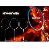 Apacs Imperial Speed【FRAME OR INSTALL STRING 4-knot+Overgrip】(ORIGINAL) Badminton Racket (1 Pcs)