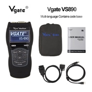 Vgate VS890 OBD2 Scanner OBDII Code Reader Car Diagnostic Scan Tool Multilanguage for All OBD2 Car