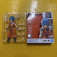 二手 Bandai SHF S.H.Figuarts Son Goku Super Saiyan 龍珠 超級撒亞人 悟空 超藍