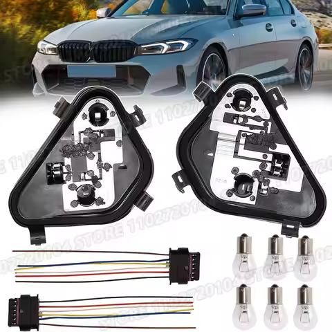 for BMW 3 Series F30 F80 Rear Light Bulb Holder Socket with Circuit Board Connector Plug 320i 328i 3