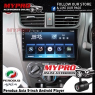 Perodua Axia  2014 -2018 ✅T3 ✅T3L✅Allwinner Quad Core 9" Screen Android Player 9-inch
