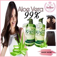 Top Selling!! 99% Aloe Vera Hair Shampoo and Conditioner 800ML Aloe Vera Repair Hair Mask Pampaganda