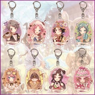 HT Identity V Keychain Anime Acrylic Bag Pandant Keyring 6cm gardener Blind girl the Ripper Key Chai