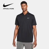 Nike Mens Dri-FIT Court Tennis Polo - Black ไนกี้ เสื้อโปโลผู้ชาย Dri-FIT Court Tennis - สีดำ