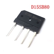 1pcs/lot D15SB80 D15XB80 D15SAB80 ZIP 4 Rectifier bridge stacking bridge flat bridge induction cooke