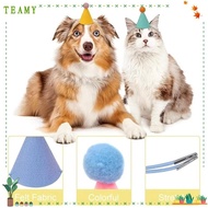 TEAMY Cone Hats, Lightweight Colorful Mini Party Hats,  6pcs Set Party Hats Christmas Party